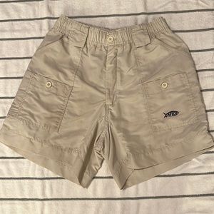 Aftco khaki shorts size 28